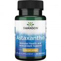 SWANSON Astaxantín (astaxantín, antioxidant) 60 mäkkých gélov