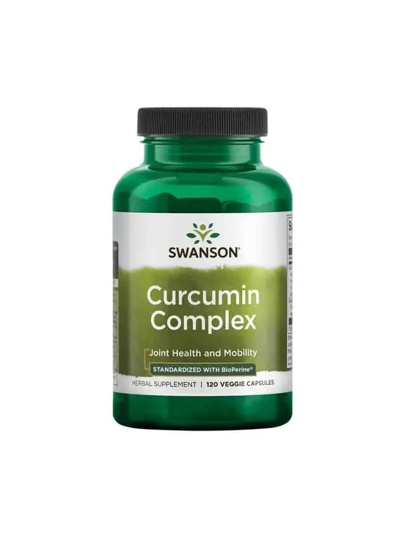 SWANSON Kurkumínový komplex (antioxidant) 120 vegetariánskych kapsúl