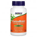 NOW FOODS CurcuBrain 400 mg (kurkumín, kognícia) 50 vegetariánskych kapsúl