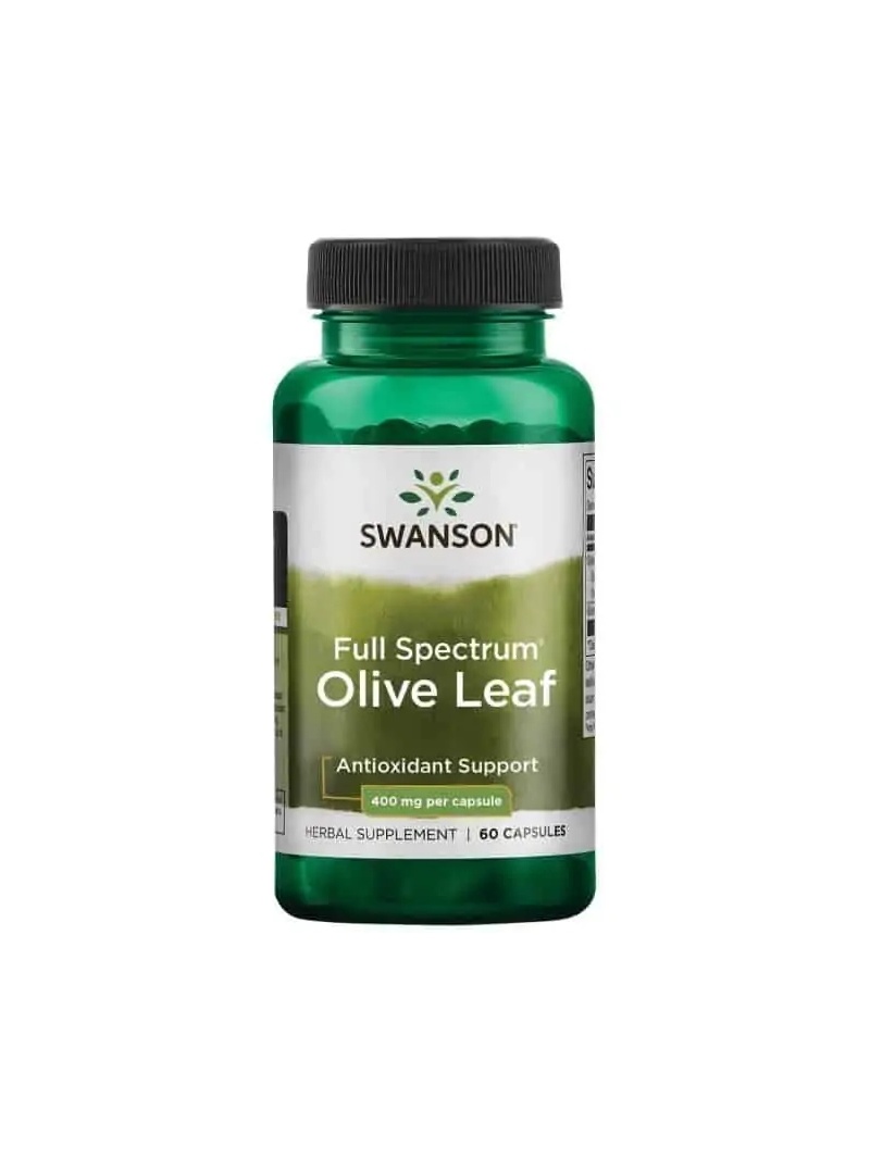 SWANSON Full Spectrum Olive Leaf 60 Capsules