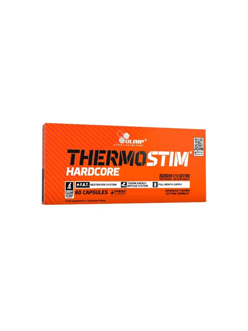 OLIMP ThermoStim Hardcore Mega Caps (spaľovač tukov) 60 kapsúl