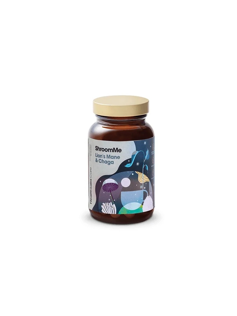 HEALTH LABS ShroomMe Reishi & Cordyceps (Adaptogény) 90 porcií