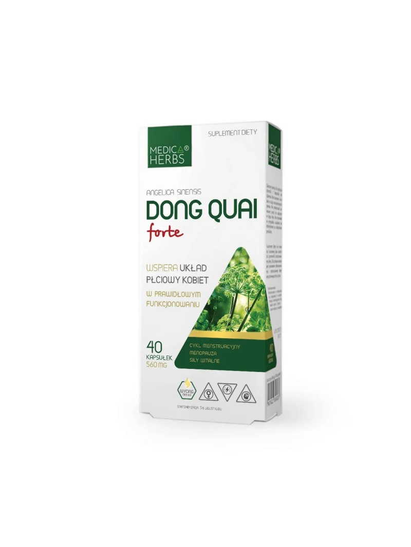 MEDICA HERBS Dong Quai Forte 560 mg (angelika čínska) 40 kapsúl