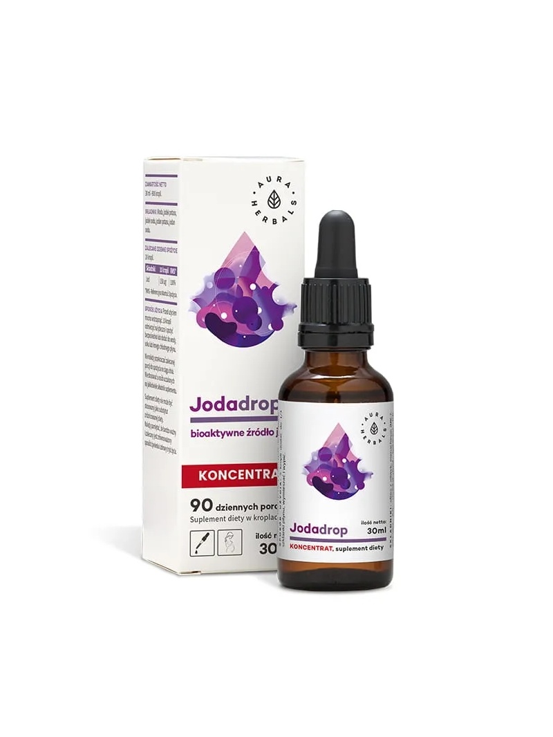 AURA HERBALS Iodadrop (Bioaktívny zdroj jódu) 30 ml