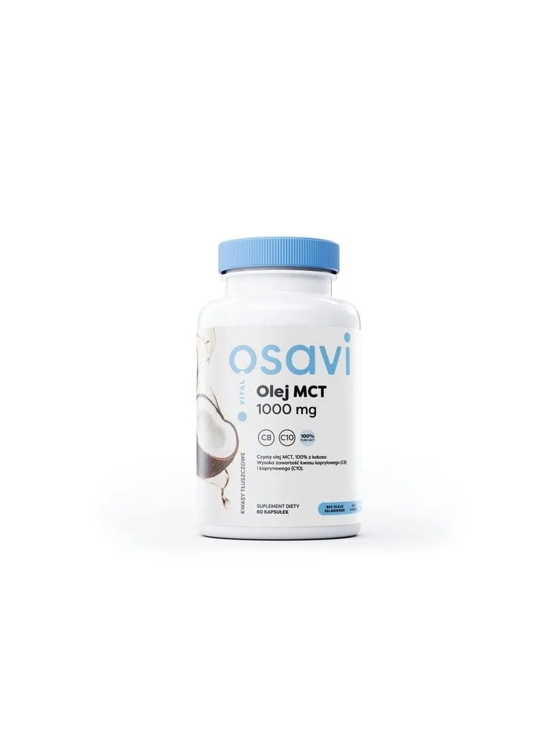 OSAVI MCT Oil 1000 mg 60 mäkkých gélov