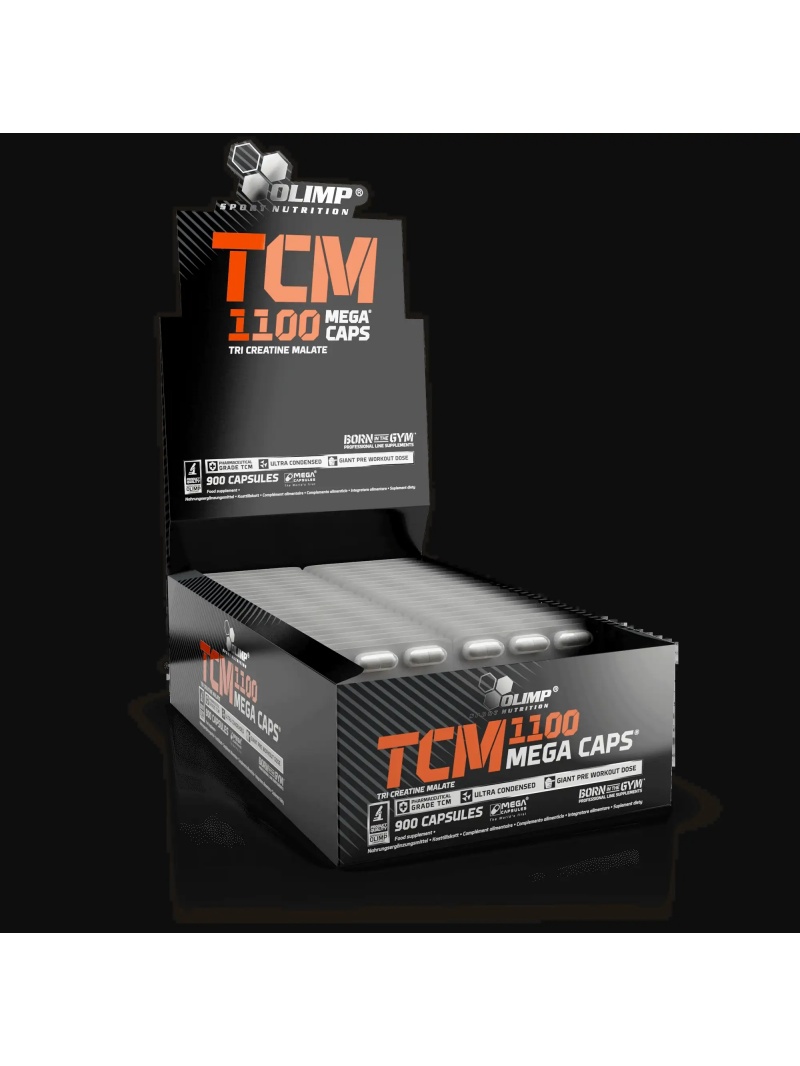 OLIMP TCM (TRI CREATINE MALATE) MEGA CAPS - CREATINE MALATE 30 kapsúl