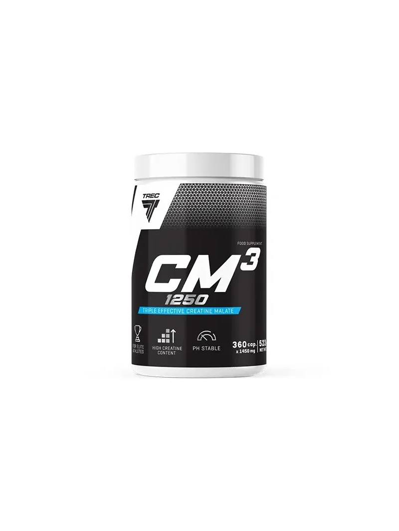 TREC CM3 1250 Tri Creatine Malate 360 Softgels