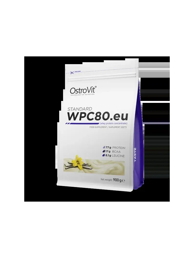 OSTROVIT WPC80.eu (srvatkový proteínový koncentrát) 900g vanilka