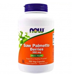 NOW FOODS Saw Palmetto Berries 550 mg 250 vegánskych kapsúl