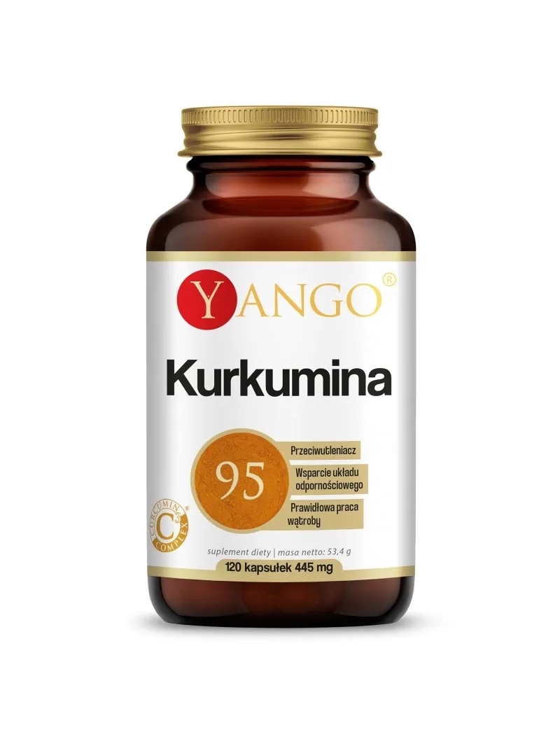 YANGO Curcumin 95™ - 120 vegetariánskych kapsúl