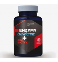 Enzýmy HEPATICA Tráviace + Probiotické 180 vegánskych kapsúl