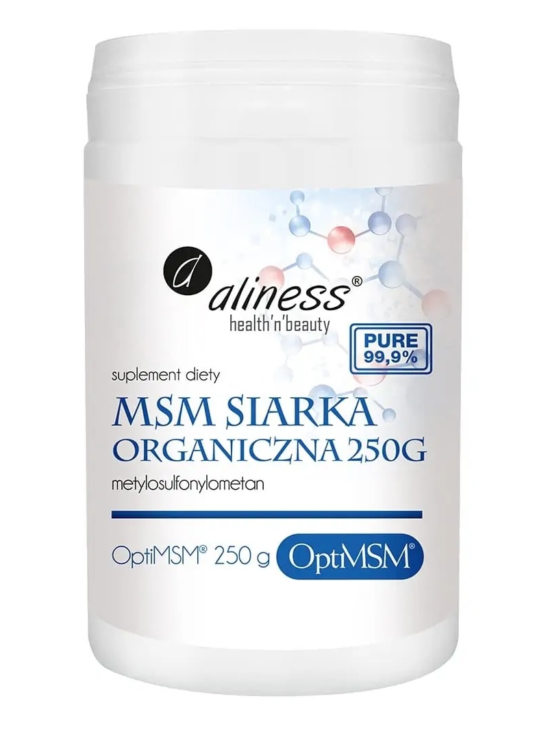 ALINES MSM organická síra (OptiMSM) 250g