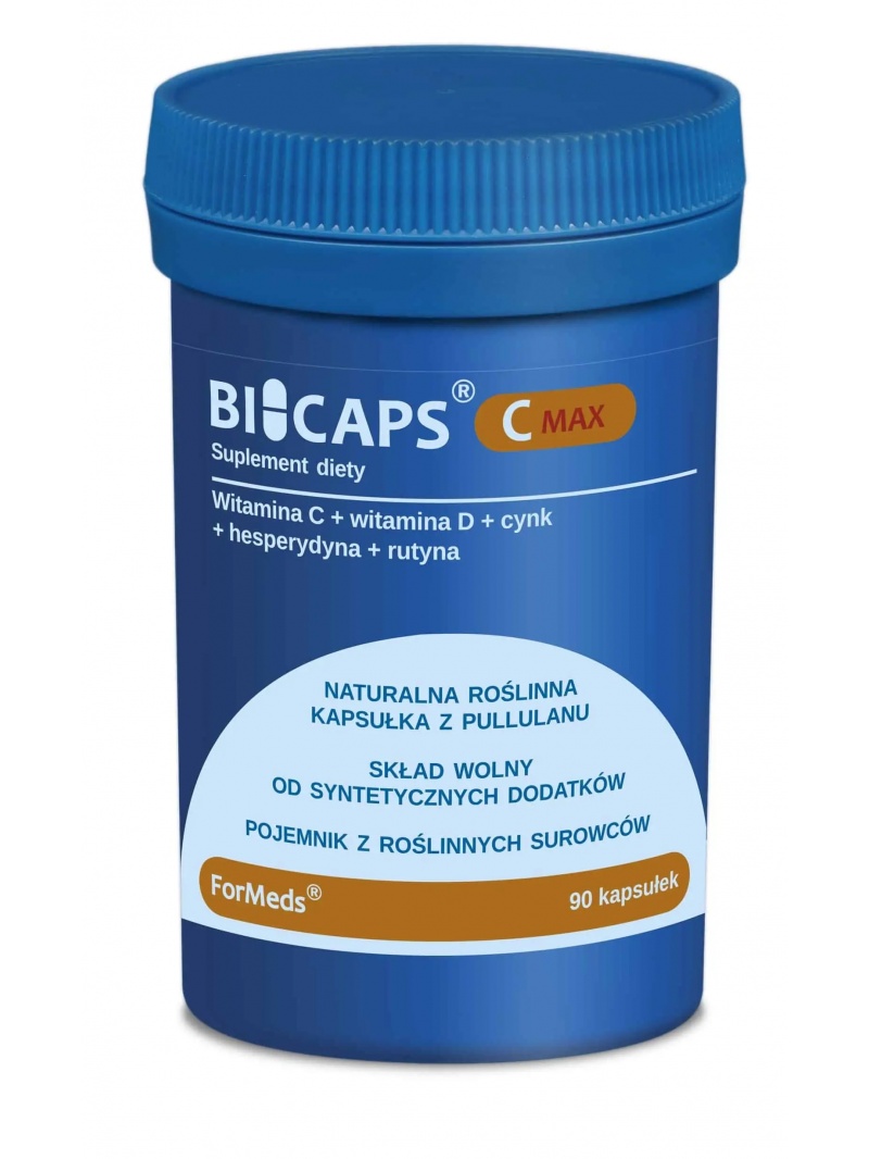 ForMeds Bicaps C Max (vitamín C, D3 a zinok) 90 rastlinných kapsúl