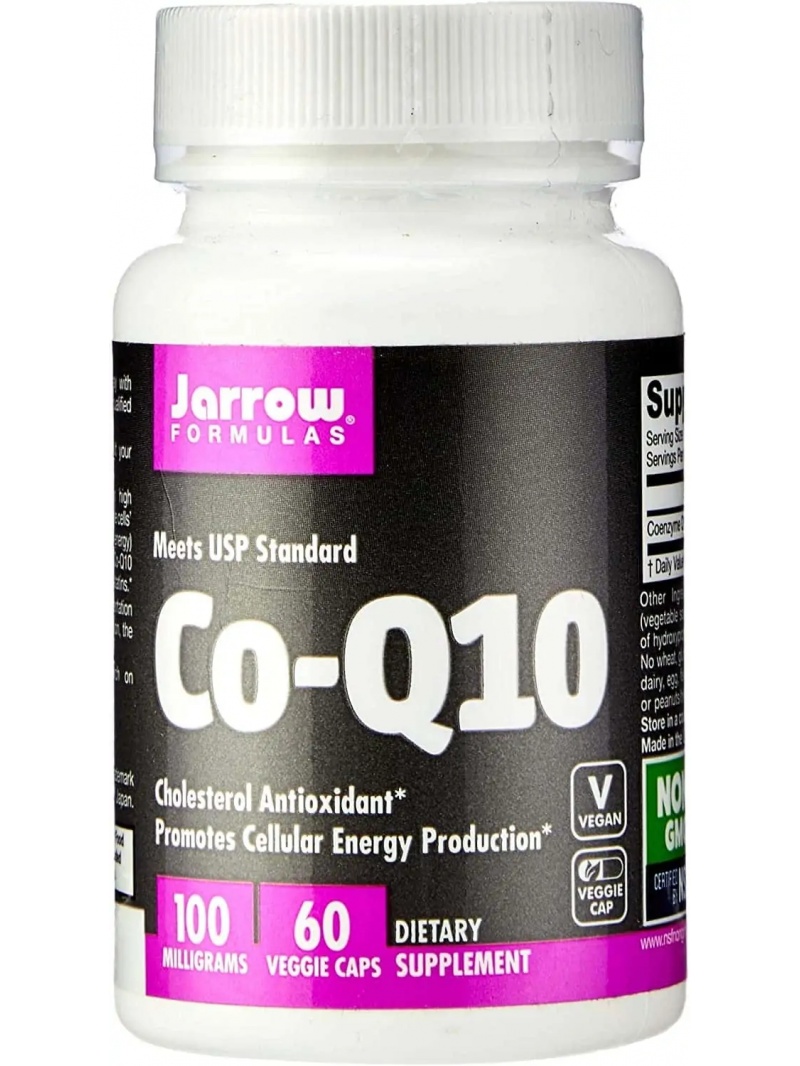 JARROW FORMULAS Co-Q10 100 mg (koenzým Q10 - ubichinón) 60 kapsúl