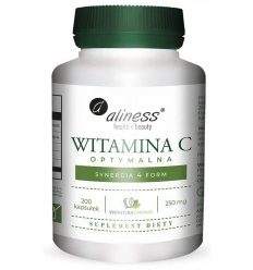 ALINESS Vitamín C Optimal 250 mg 200 vegetariánskych kapsúl