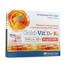 OLIMP Gold-Vit D3+K2 (imunita a zdravie) 30 kapsúl