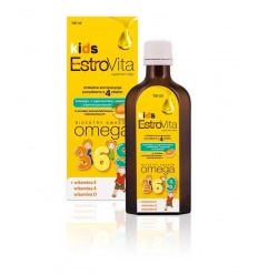 EstroVita Kids (Omegakyseliny pre deti) 150ml pomaranč-banán