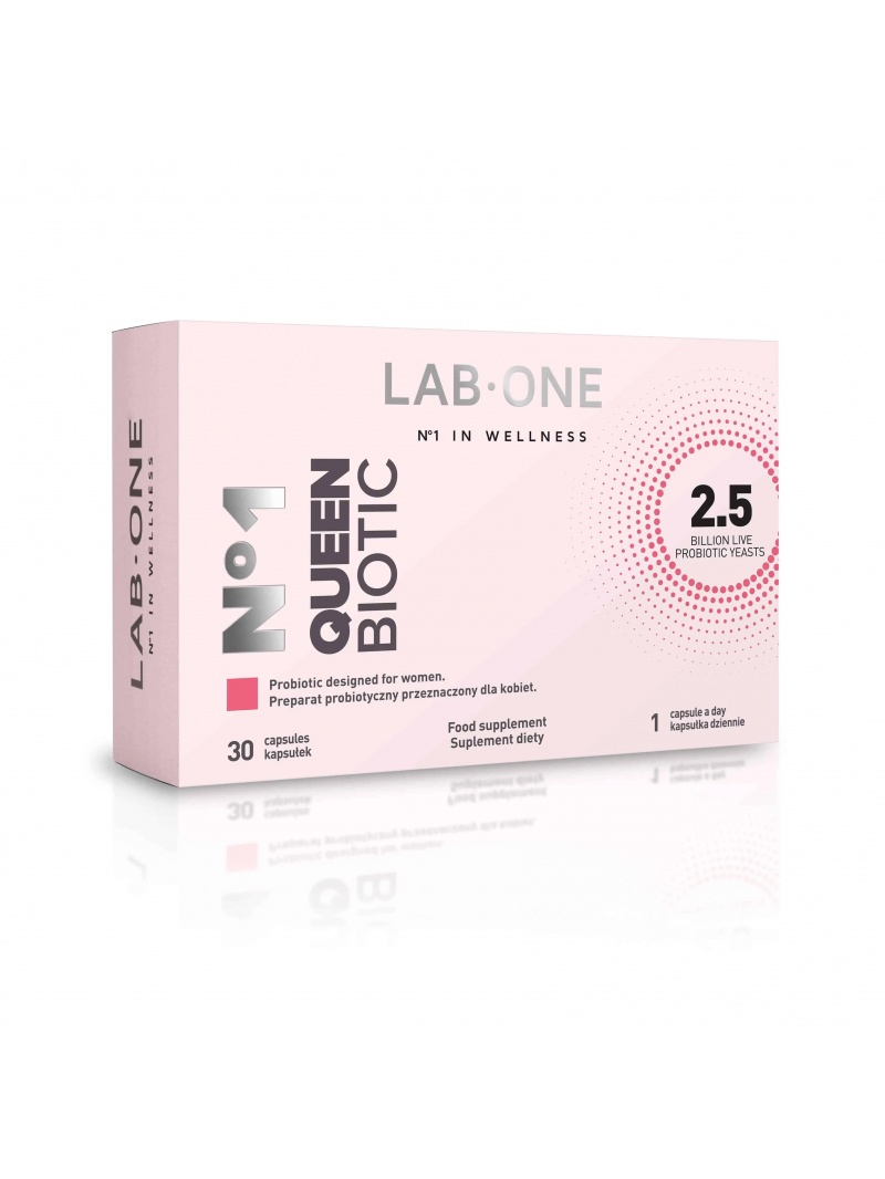 LAB ONE N°1 QueenBiotic (Probiotikum pre ženy) 30 kapsúl