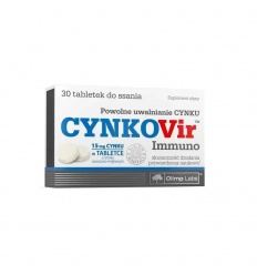 OLIMP ZINKOVir Immuno (zinok, imunita) 30 pastiliek