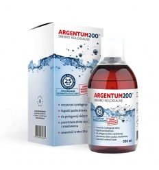 Argentum200 koloidné striebro 25ppm (strieborné tonikum) 500ml