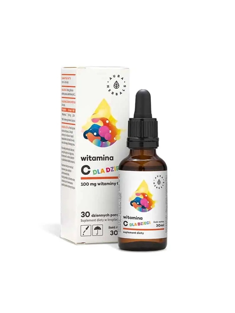 AURA HERBALS Vitamín C predeti 100mg 30ml