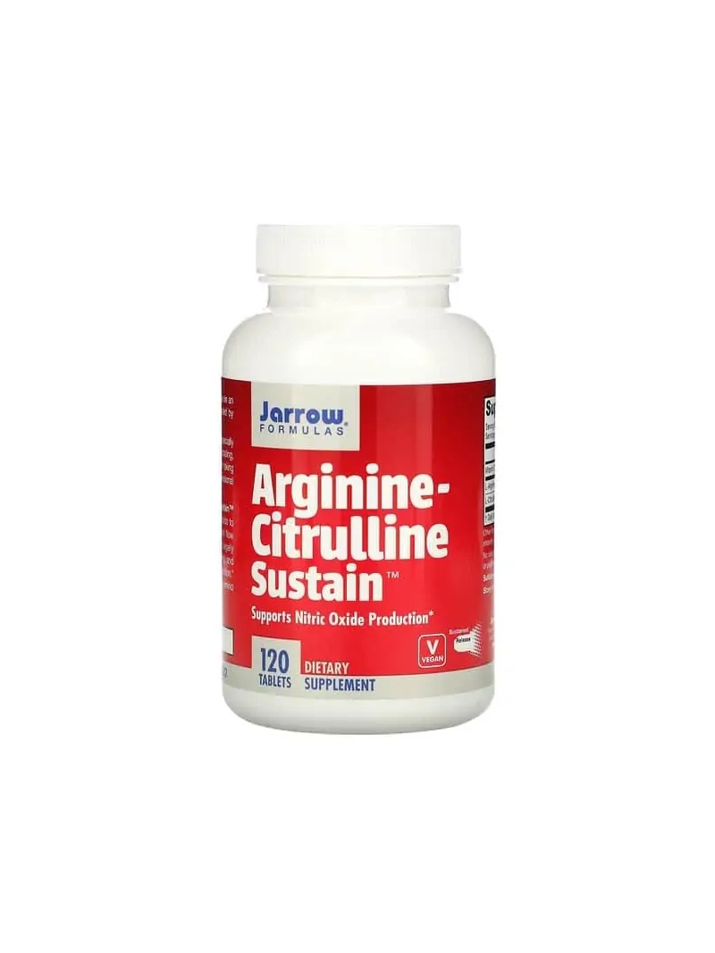 JARROW FORMULAS Arginín - Citrulín Sustain (arginín, Citrulín) 120 tabliet