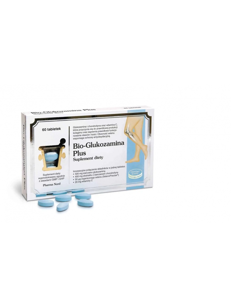 PHARMA NORD Bio-Glucosamine Plus (sušienky a kosti) 60 tabliet