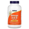 NOW FOODS Omega 3-6-9 1000 mg 250 mäkkých gélov