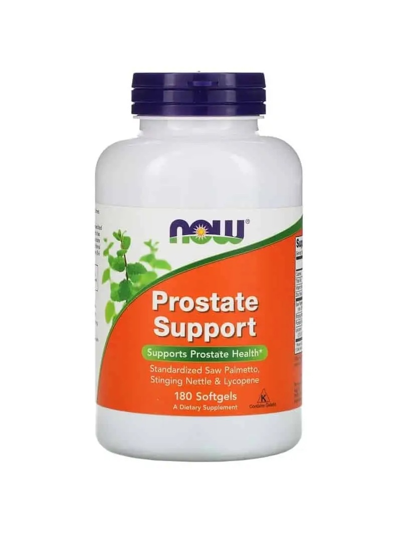 NOW FOODS Prostate Support 180 mäkkých gélov