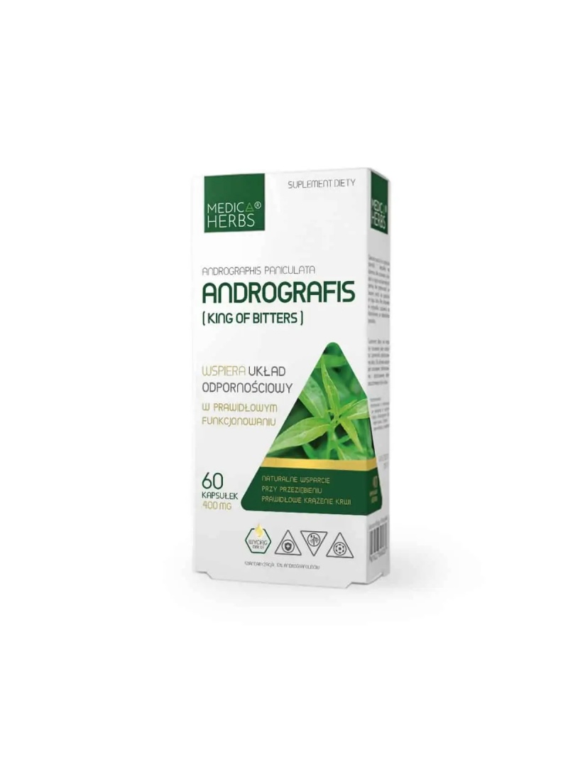 MEDICA HERBS Andrographis (lymská lymská borelióza) 60 kapsúl