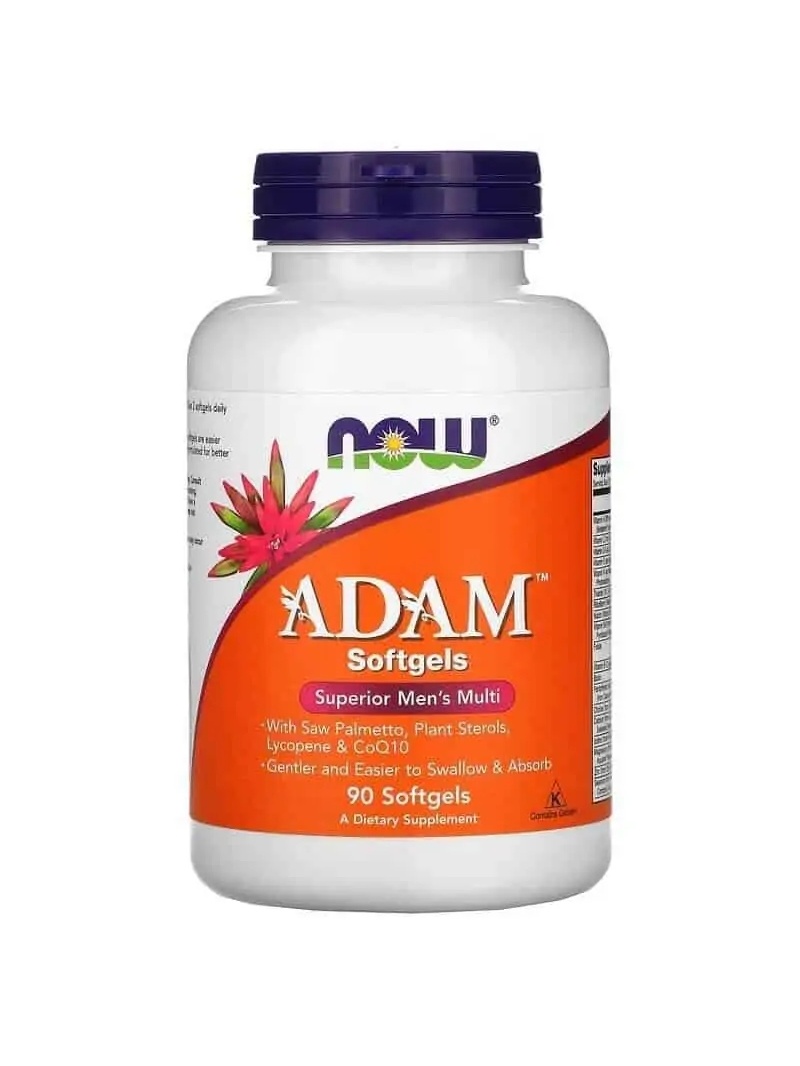 NOW FOODS Adam Multivitamín (Multivitamin pre mužov) 90 mäkkých gélov