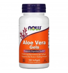 NOW FOODS Aloe Vera Gels (podpora tráviaceho systému) 100 mäkkých gél