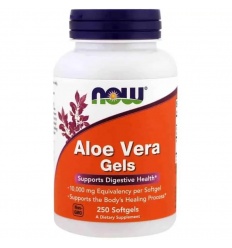 NOW FOODS Aloe Vera Gels (podpora tráviaceho systému) 250 mäkkých gél