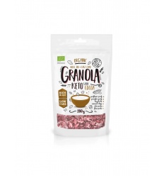 DIET-FOOD Bio Keto Granola 200g s kakaovým a pomarančovým olejom