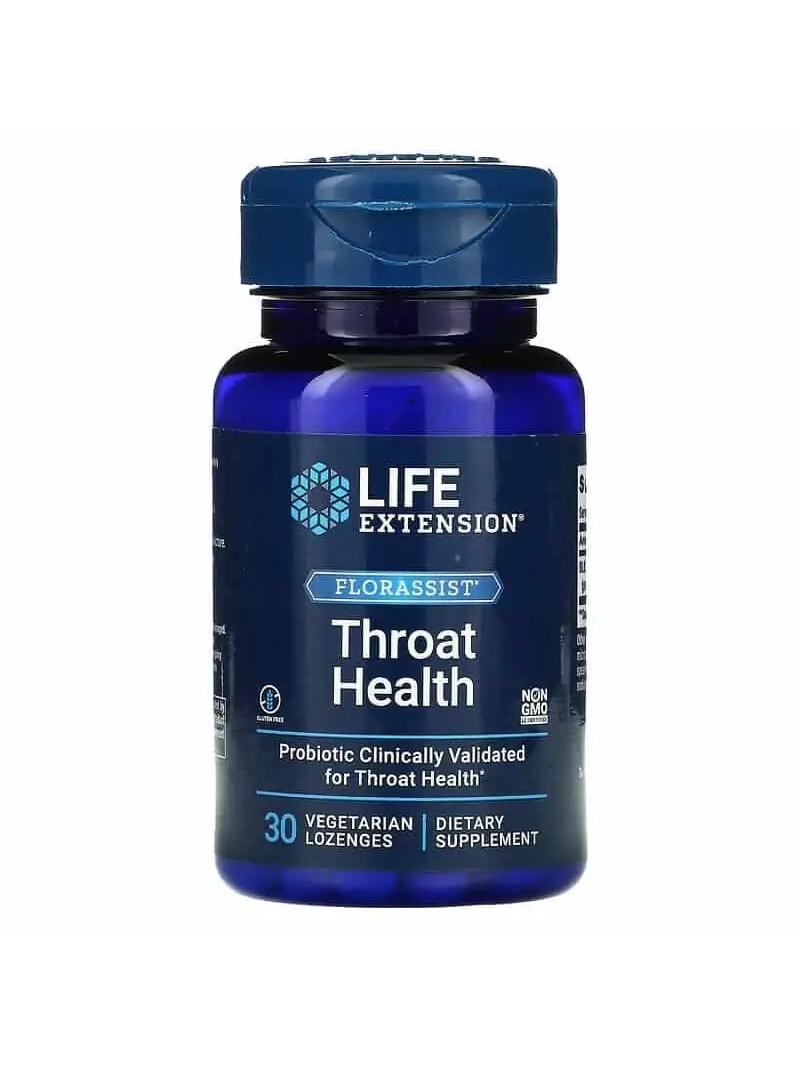 PREDŻENIE ŽIVOTA Florassist Throat Health 30 pastiliek