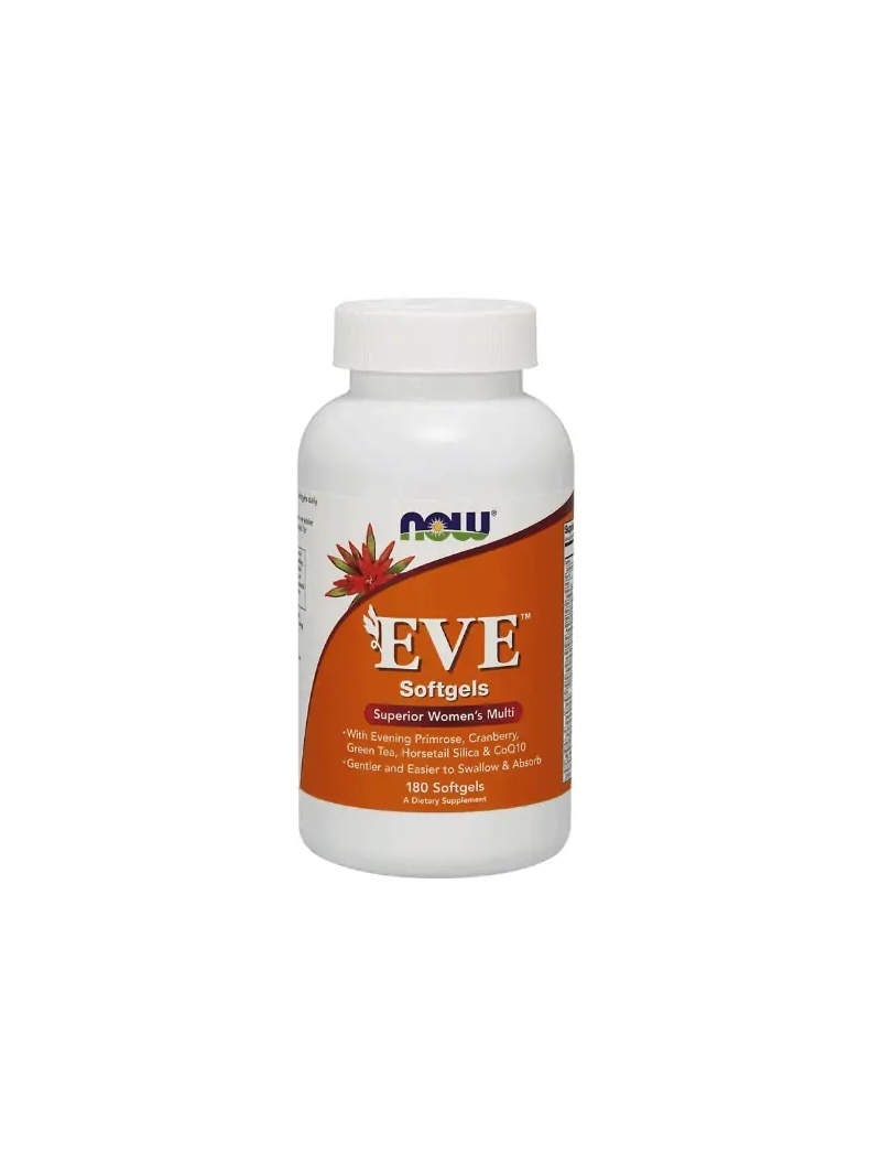 NOW FOODS Eve Multivitamín (Multivitamin Pre ženy) 180 vrecúšok