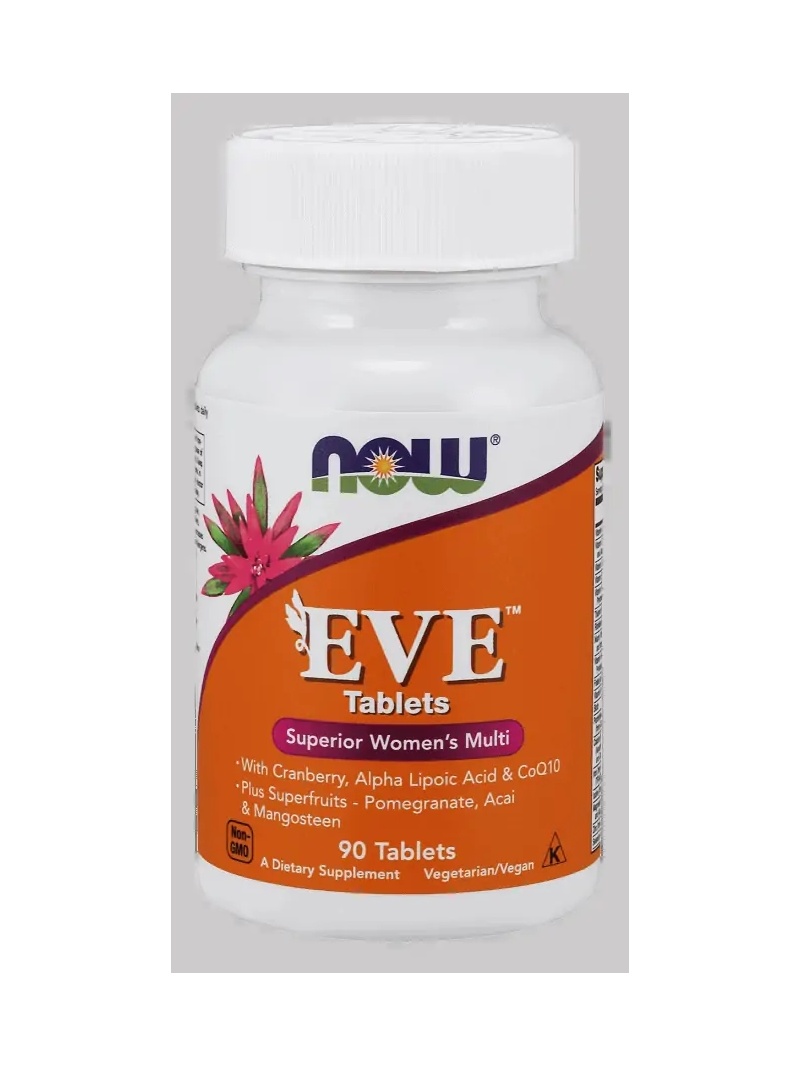 NOW FOODS Eve Multivitamín (Multivitamin Pre ženy) 90 vrecúšok