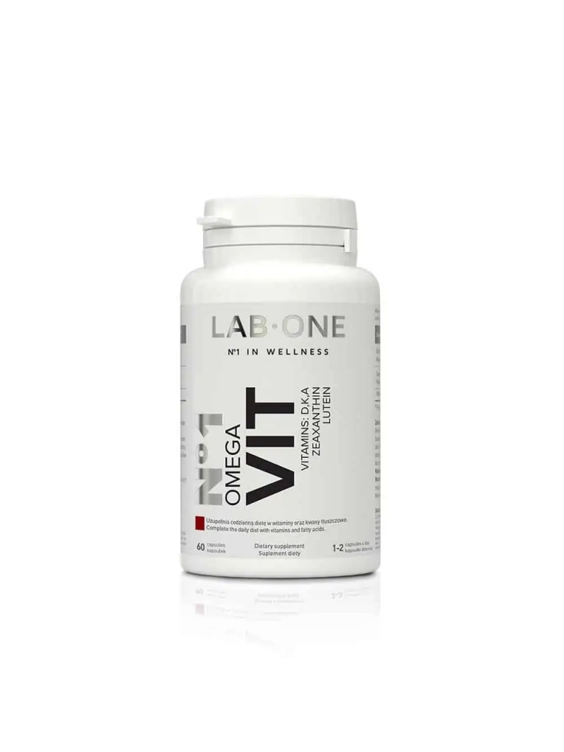 LAB ONE N°1 Omega VIT (Omega 3 + vitamíny D, K, A) 60 kapsúl