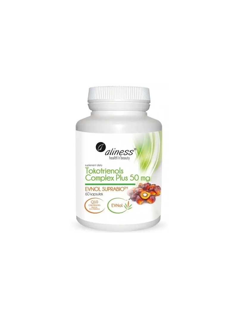 ALINESS Tocotrienols Complex Plus 50 mg Envol Suprabio (tokotrientoly - antioxidanty) 60 kapsúl