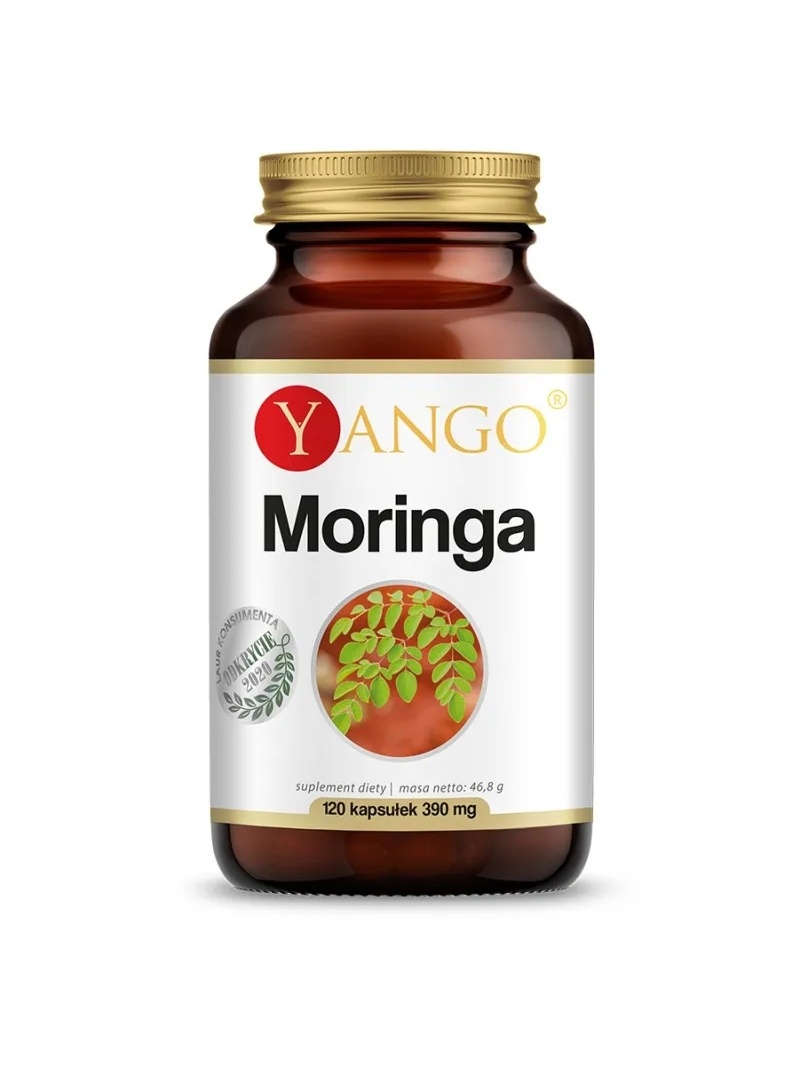 YANGO Moringa (antioxidant - Moringa Oleifera) 120 vegánskych kapsúl