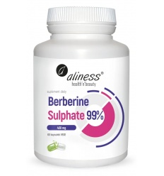 ALINESS Berberine Sulphate 99% 400 mg (Berberine Sulfate) 60 vegetariánskych kapsúl