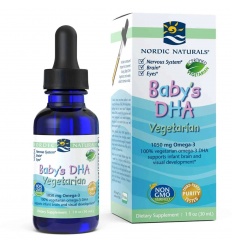 NORDIC NATURALS Baby&#39;s DHA Vegetarian 1050 mg (Omega-3 DHA) 30 ml