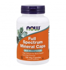 NOW FOODS Full Spectrum Mineral Caps (jód, horčík, zinok, chróm, selén) 120 vegetariánskych kapsúl