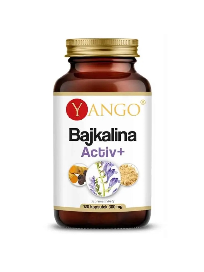 YANGO Bajkalina Activ+ (baikal hlava) 120 vegetariánskych kapsúl