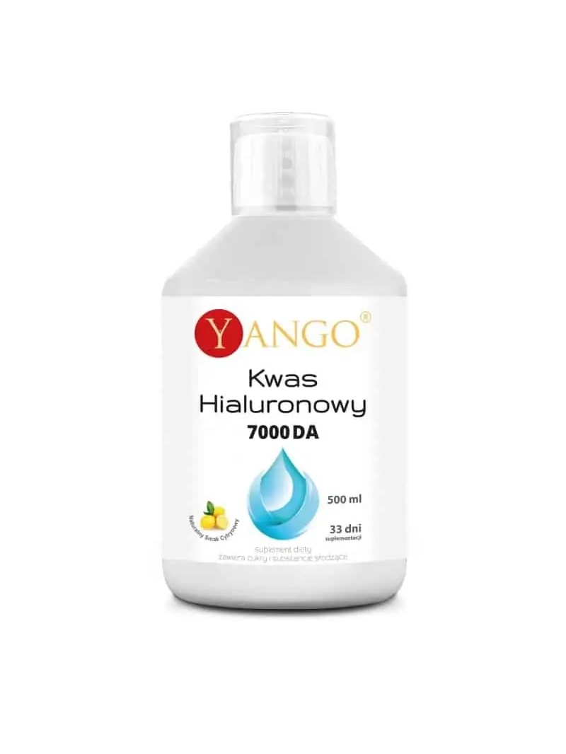 YANGO Kyselina hyalurónová 7000 DA (Pokožka a Kaby) 500 ml