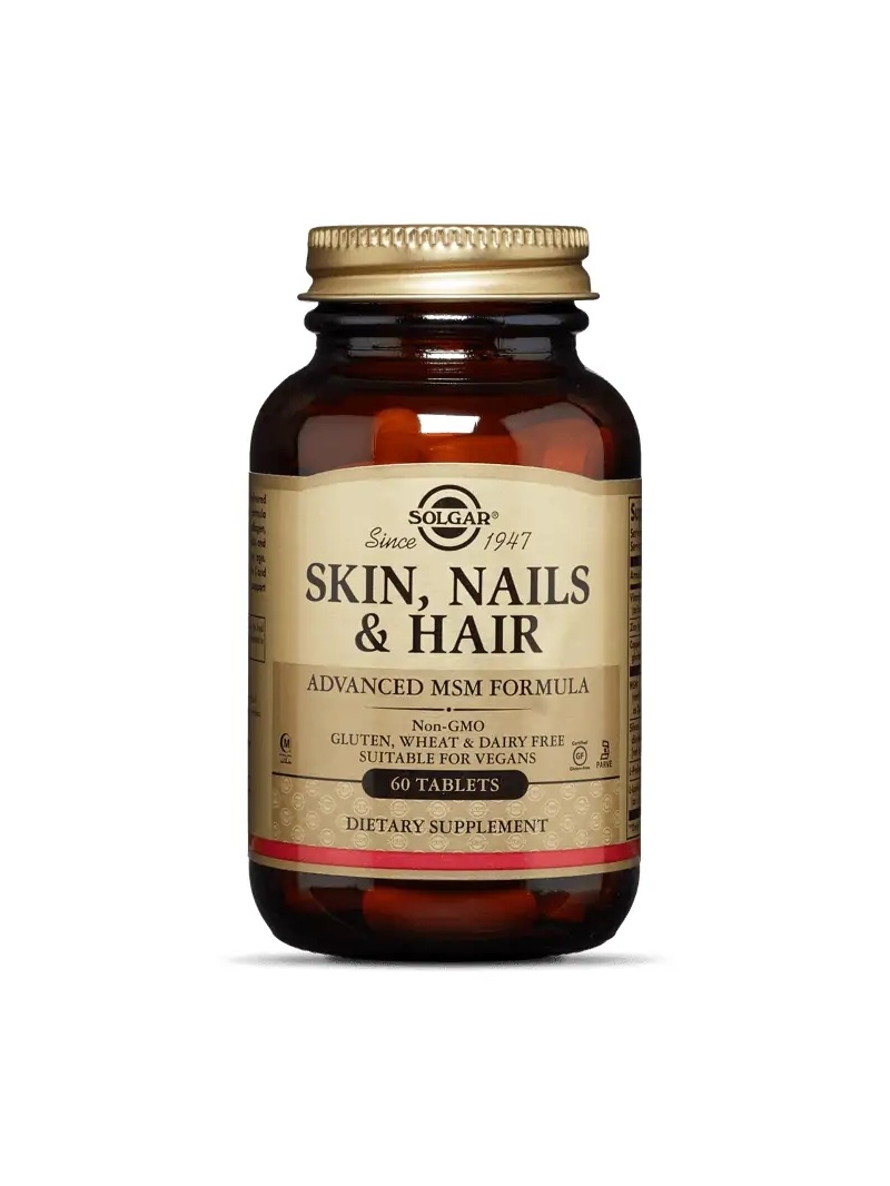 SOLGAR Skin, Nails & Hair (Formule Hair Skin Nails) 60 vegetariánskych tabliet