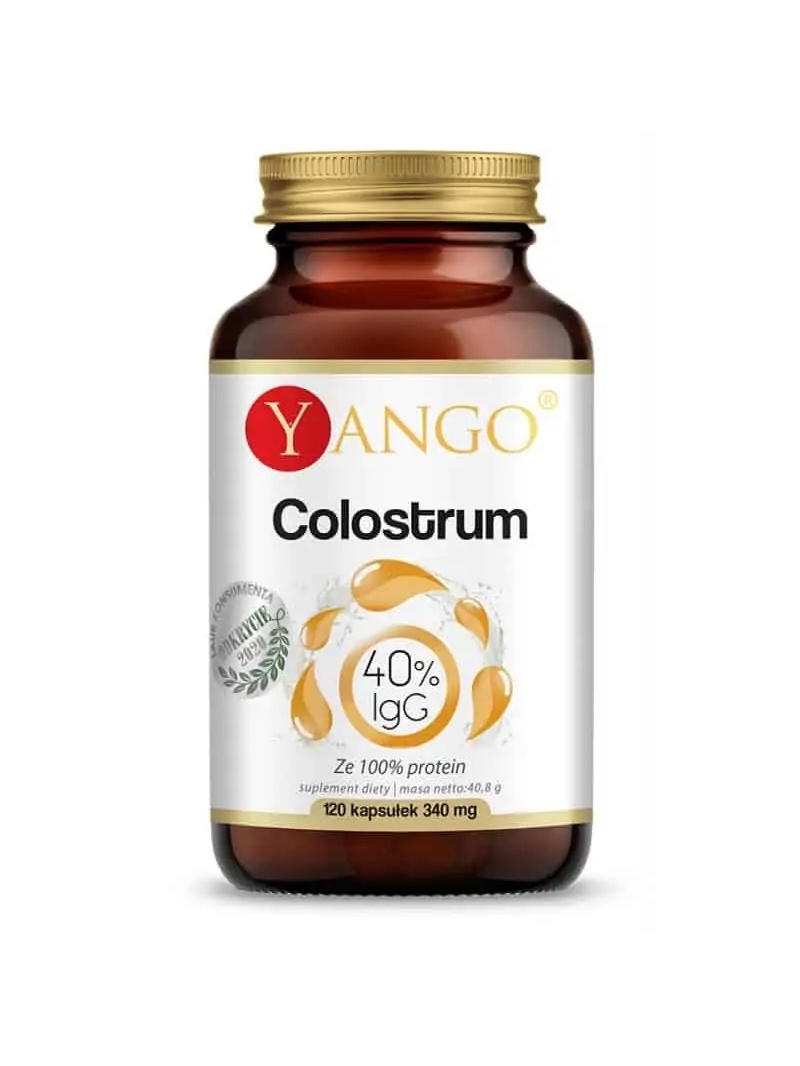 YANGO Colostrum 40% IgG 120 vegetariánskych kapsúl