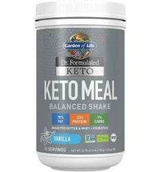 ZÁHRADA ŽIVOTA Dr. Formulovaný Keto Meal Balanced Shake 672 g vanilka