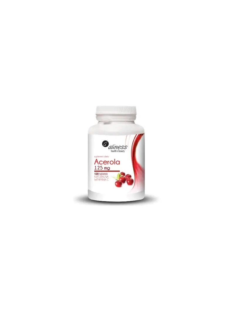 ALINESS Acerola 125 mg (prírodný vitamín C) 120 vegetariánskych tabliet