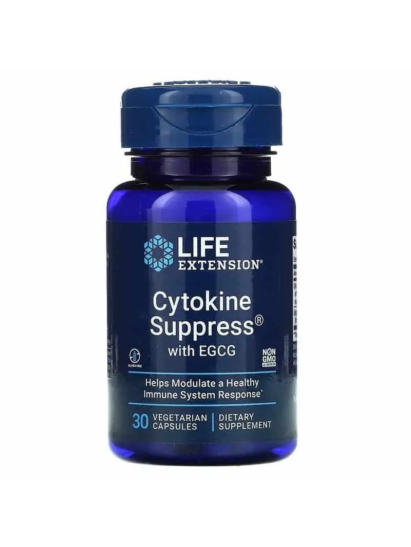 LIFE EXTENSION Cytokine Supress s EGCG 30 vegetariánskych kapsúl